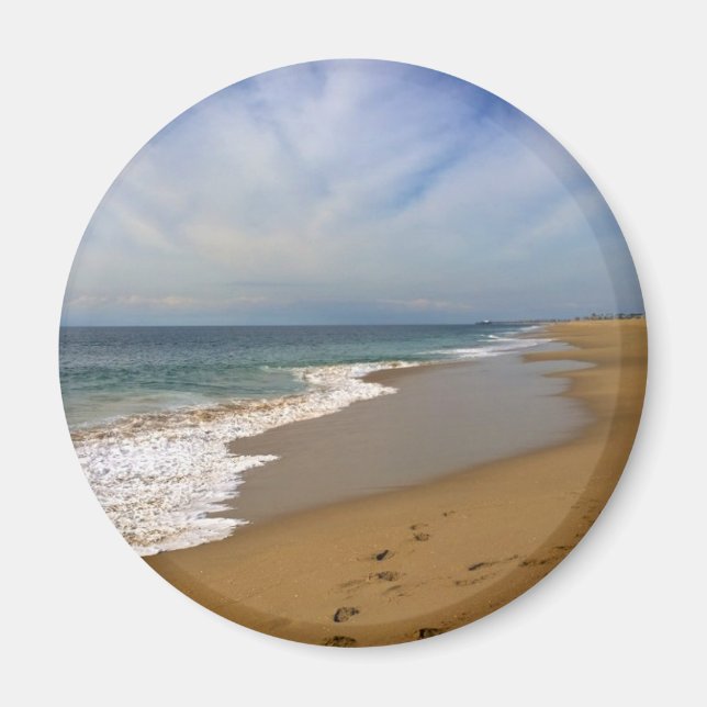 View from the Wedge, Newport Beach, California Magnet (Front)