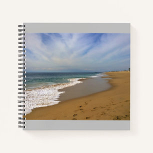 View from the Wedge, Newport Beach, California Notebook