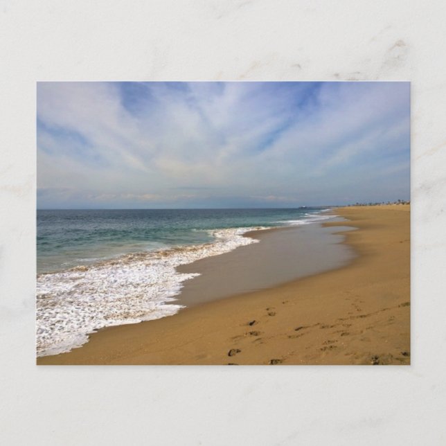 View from the Wedge, Newport Beach, California Postcard (Front)