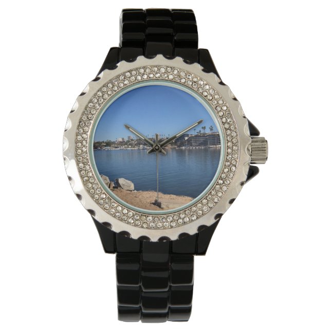 View from the Wedge, Newport Beach, California Watch (Front)