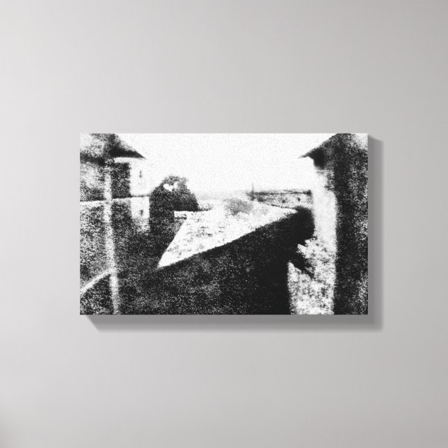 View from the Window at Le Gras Canvas Print (Front)