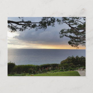 View from Wayfarers Chapel Postcard