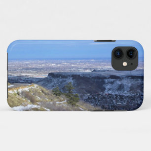 View from Windy Saddle Park, Golden, Colorado iPhone 11 Case