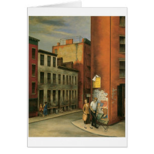 View in Chambers Street, New York City c. 1936