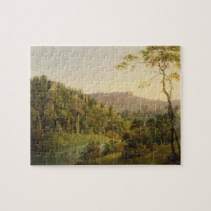 View in Matlock Dale, Looking Towards Black Rock E Jigsaw Puzzle