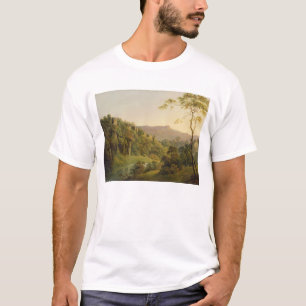 View in Matlock Dale, Looking Towards Black Rock E T-Shirt