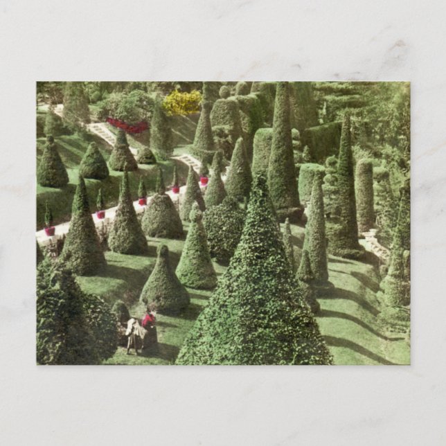 View in Mr. Hunnewell's Grounds, Wellesley, Mass Postcard (Front)