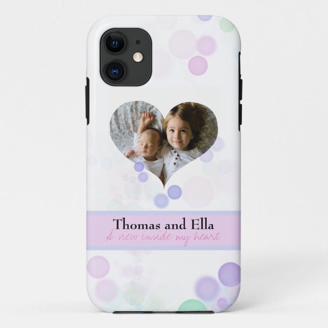 View inside my heart loved ones portrait Case-Mate iPhone case (Back)
