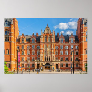 View London Royal College of Music at sunset from Poster