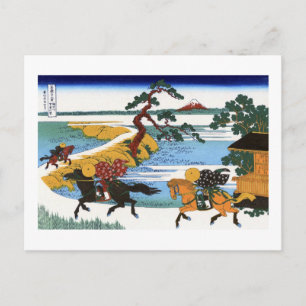 View Mt.Fuji from Sumida river Postcard