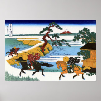 View Mt.Fuji from Sumida river Poster