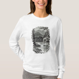 View near Serinugur, from 'Leisure Hour', 1888 T-Shirt