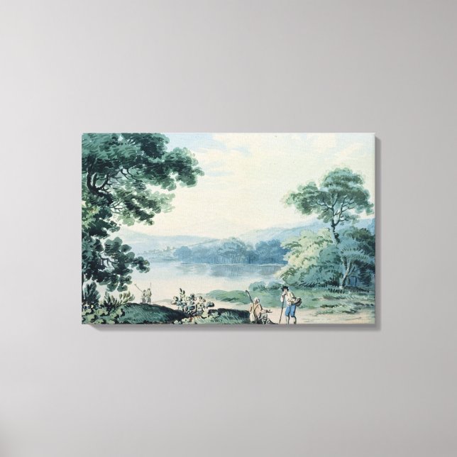 View near Virginia, County Cavan Canvas Print (Front)