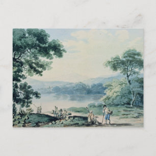 View near Virginia, County Cavan Postcard