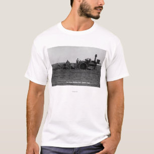 View of a Big Steam Plough T-Shirt