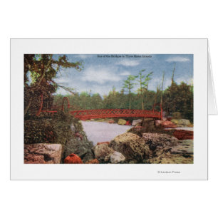 View of a Bridge to the Three Sister Islands