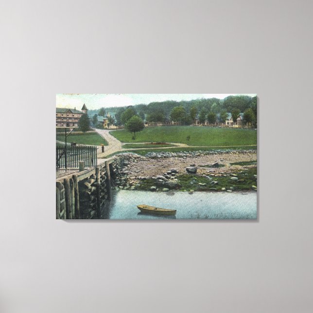 View of a Camp Ground Canvas Print (Front)