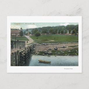 View of a Camp Ground Postcard