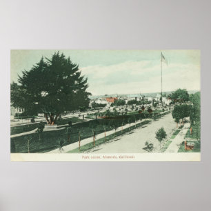 View of a City ParkAlameda, CA Poster