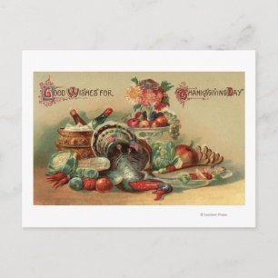 View of a Feast Postcard