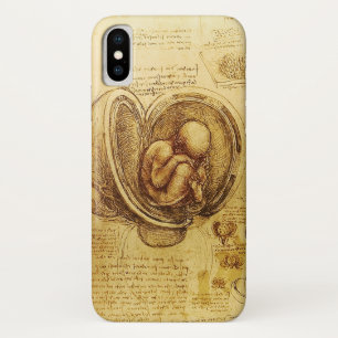 View of a Foetus in the Womb,Ob-Gyn Medical iPhone X Case