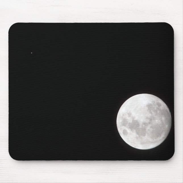 View of a full Moon, also shows Mars Mouse Mat (Front)