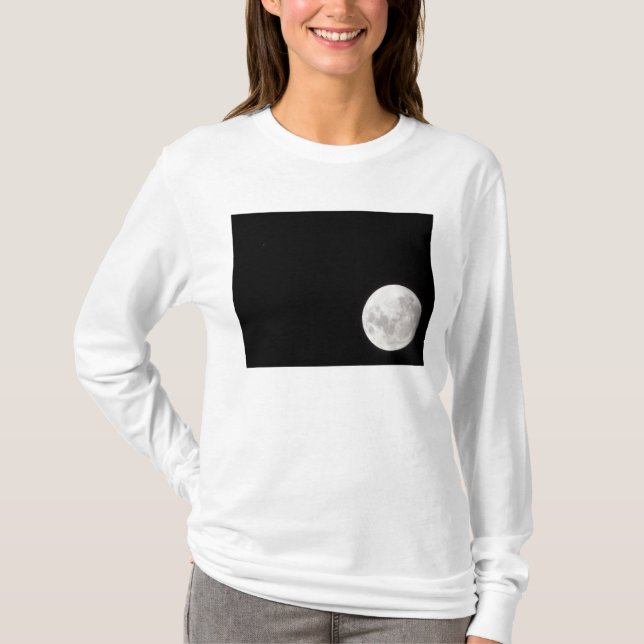 View of a full Moon, also shows Mars T-Shirt (Front)