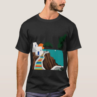 View of a Greek island boy T-Shirt