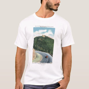 View of a Hairpin Curve on the Memorial Hwy T-Shirt