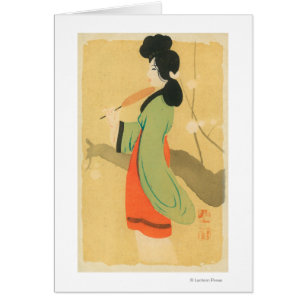 View of a Japanese Woman in ParisParis, France