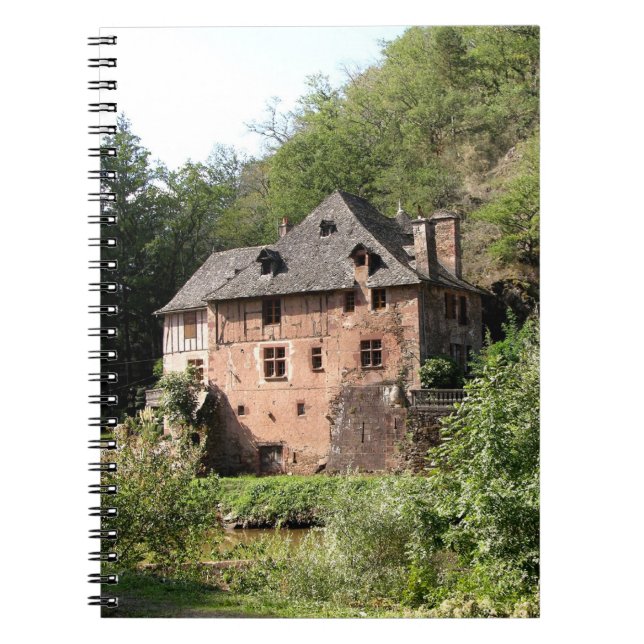 View of a manor house (photo) notebook (Front)
