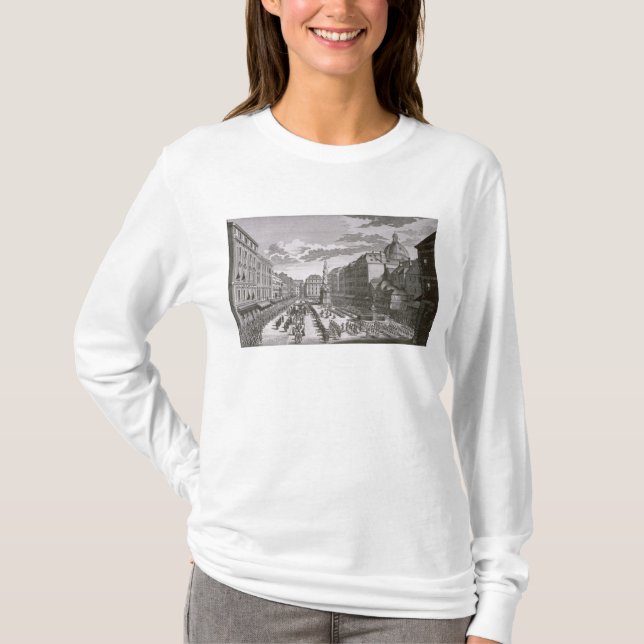 View of a procession in the Graben T-Shirt (Front)