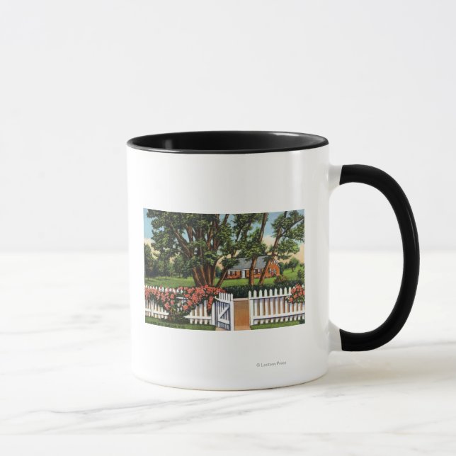 View of a Quaint Residence Mug (Right)