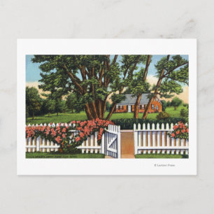 View of a Quaint Residence Postcard