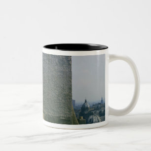 View of a roof arch from the west, built 1897-99 Two-Tone coffee mug