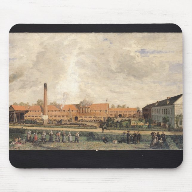 View of a Sugar Factory Mouse Mat (Front)