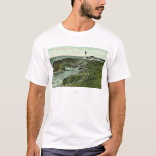 View of a US Lighthouse T-Shirt