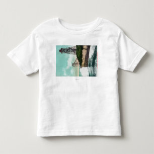 View of a Wave MotorSanta Cruz, CA Toddler T-Shirt