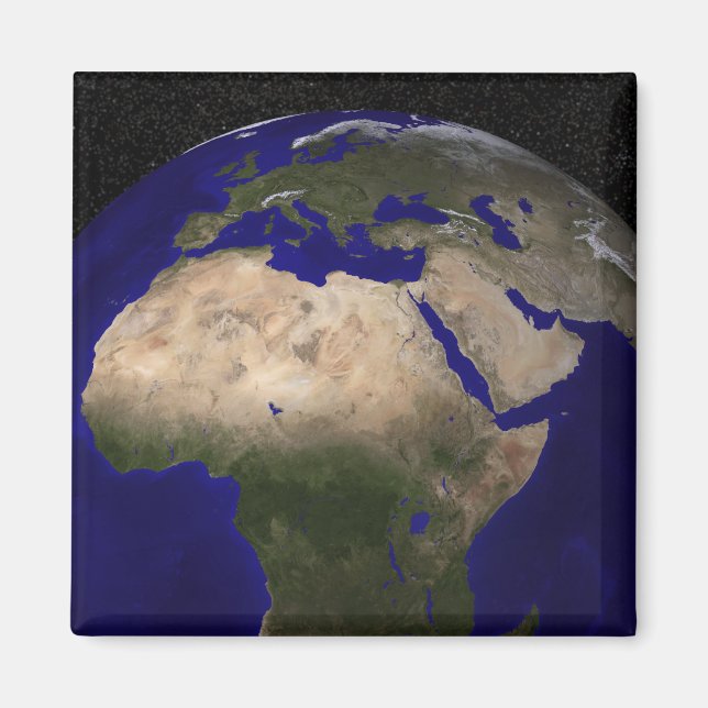 View of Africa, Europe, the Middle East, and In Magnet (Front)