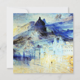 View of Amalfi, fine art painting  Card