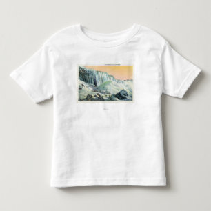 View of American Falls in Winter # 2 Toddler T-Shirt