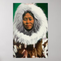 View of an Eskimo Beauty