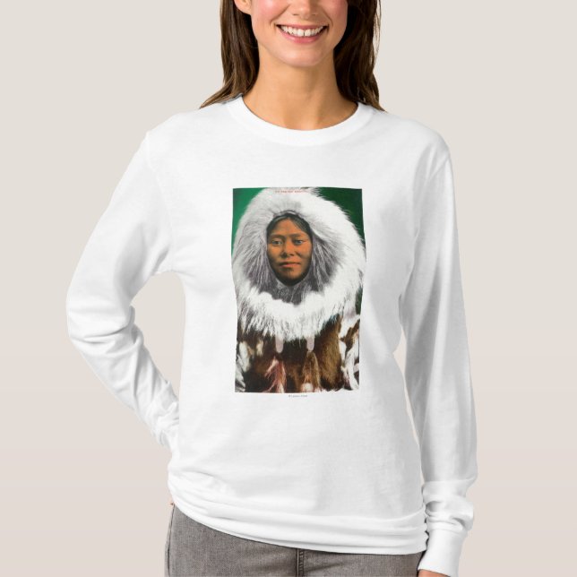 View of an Eskimo Beauty T-Shirt (Front)