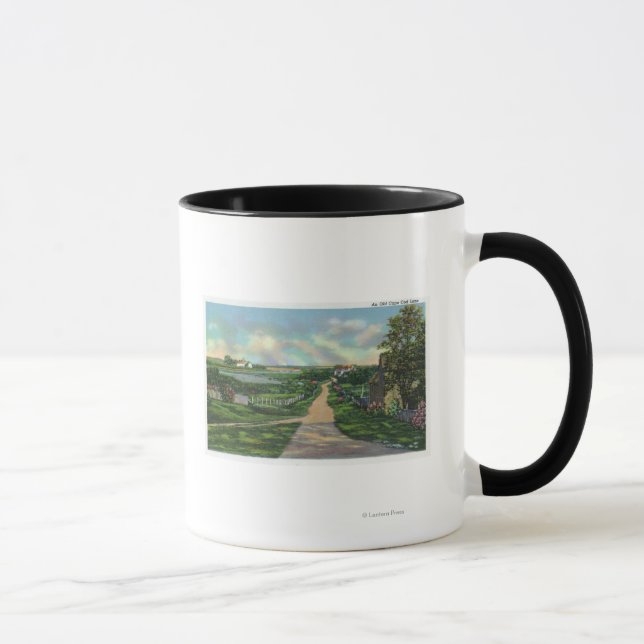 View of an Old Cape Cod Lane Mug (Right)