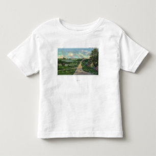 View of an Old Cape Cod Lane Toddler T-Shirt