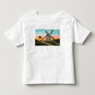 View of an Old Windmill Toddler T-Shirt