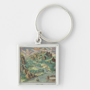 View of antique Thessaly from the 'Atlas Key Ring