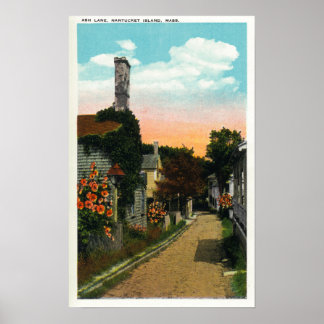 View of Ash Lane Poster