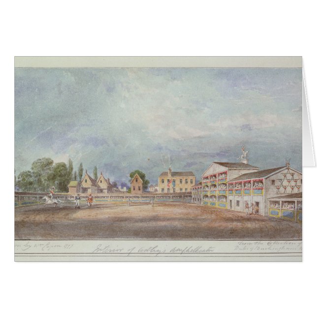 View of Astley's Amphitheatre, 1777 (Front Horizontal)