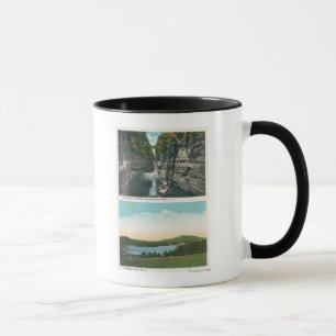 View of Ausable Chasm and Saranac Lake Mug